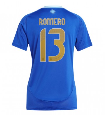 Argentina Cristian Romero #13 Replika Udebanetrøje Dame Copa America 2024 Kortærmet